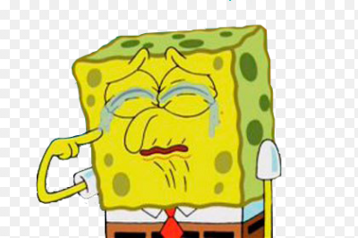 Спанч Боб рыдает