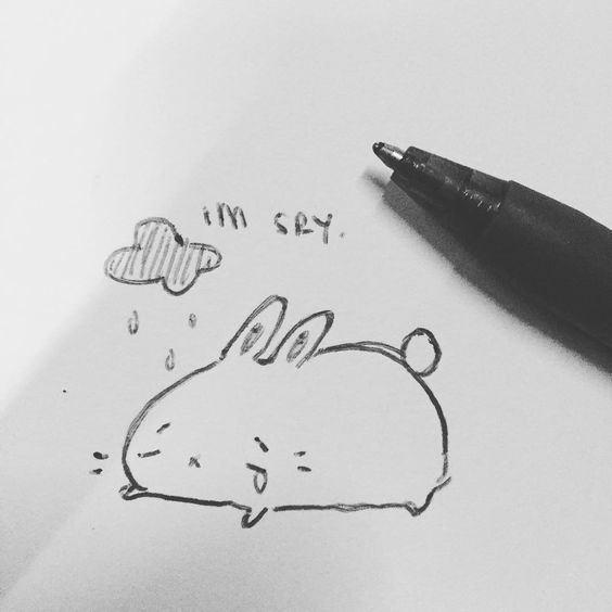 Милые рисунки для срисовки ручкой