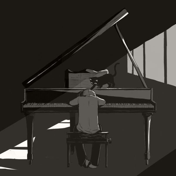 Арт пианист и пианино