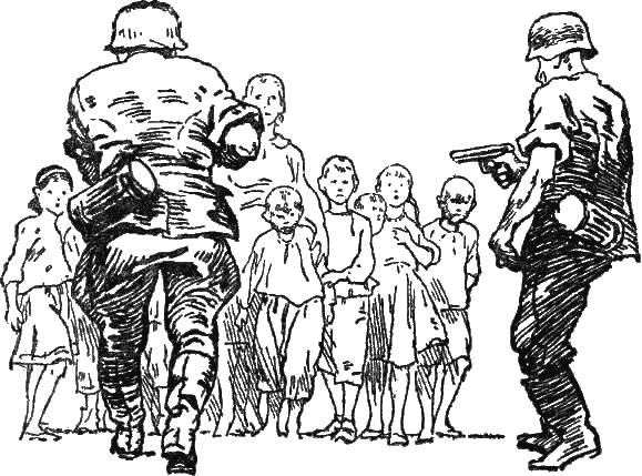 Лев Кассиль у классной доски