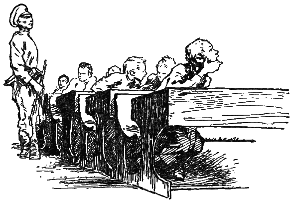 Лев Кассиль у классной доски