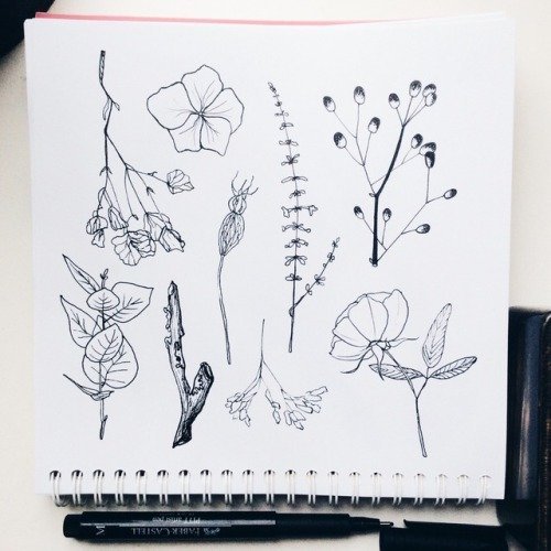 Маленькие рисунки для скетчбука