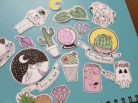 Стикеры для распечатки