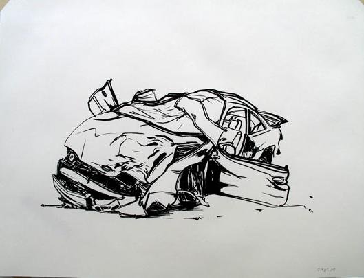 Раскраска авария