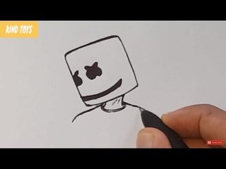 Рисунки по клеточкам маршмеллоу