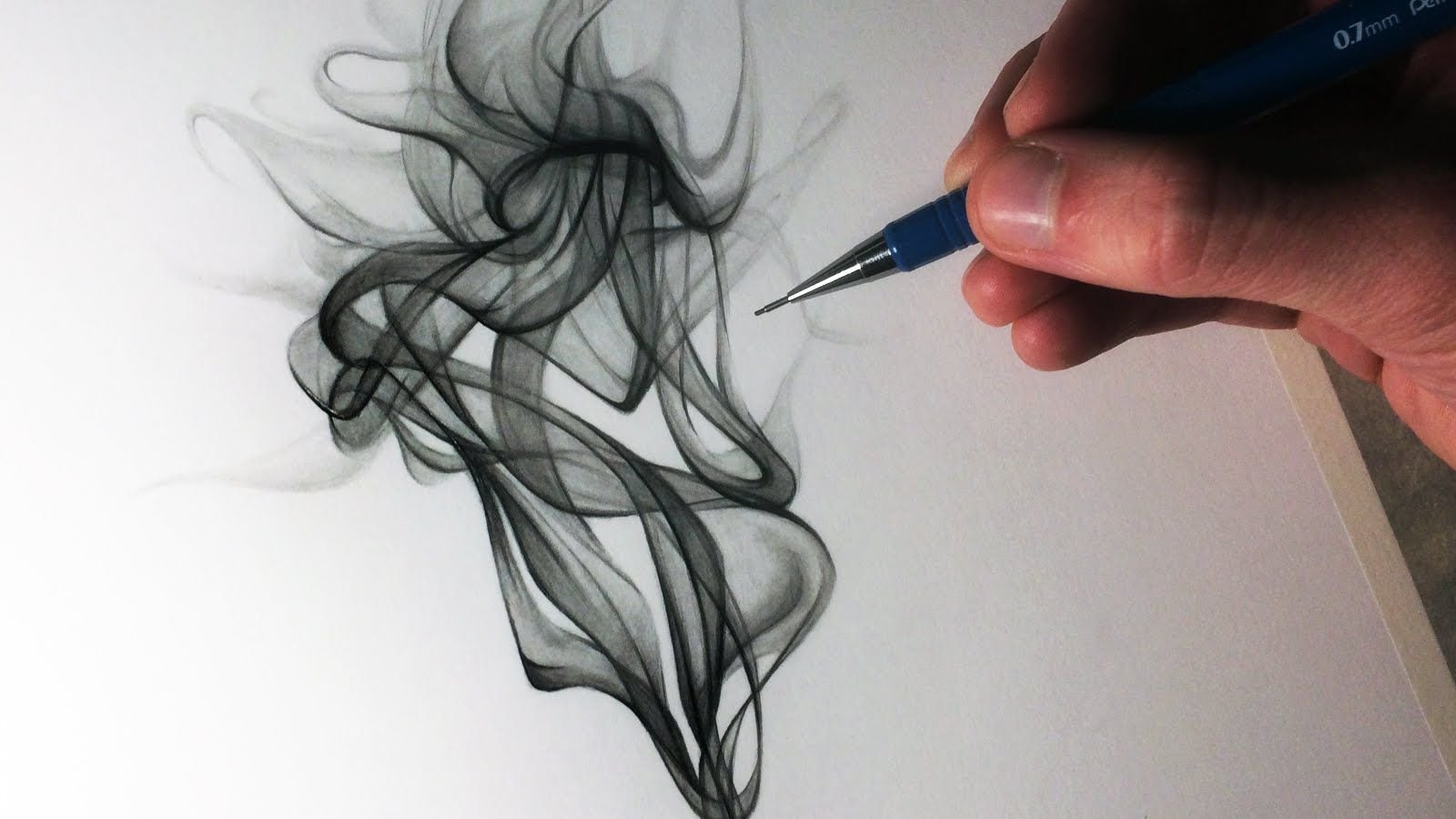 Рисование дымом