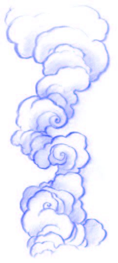 Дым иллюстрация