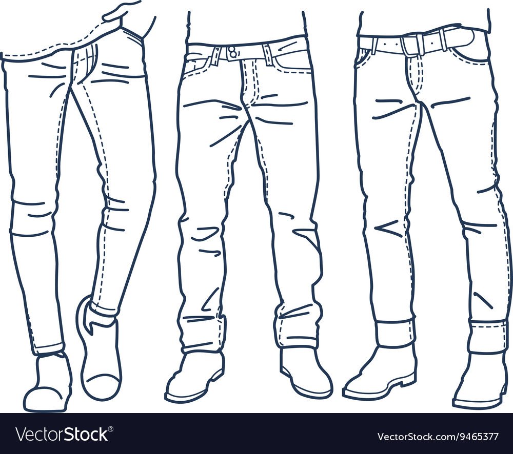 Зарисовки джинсов