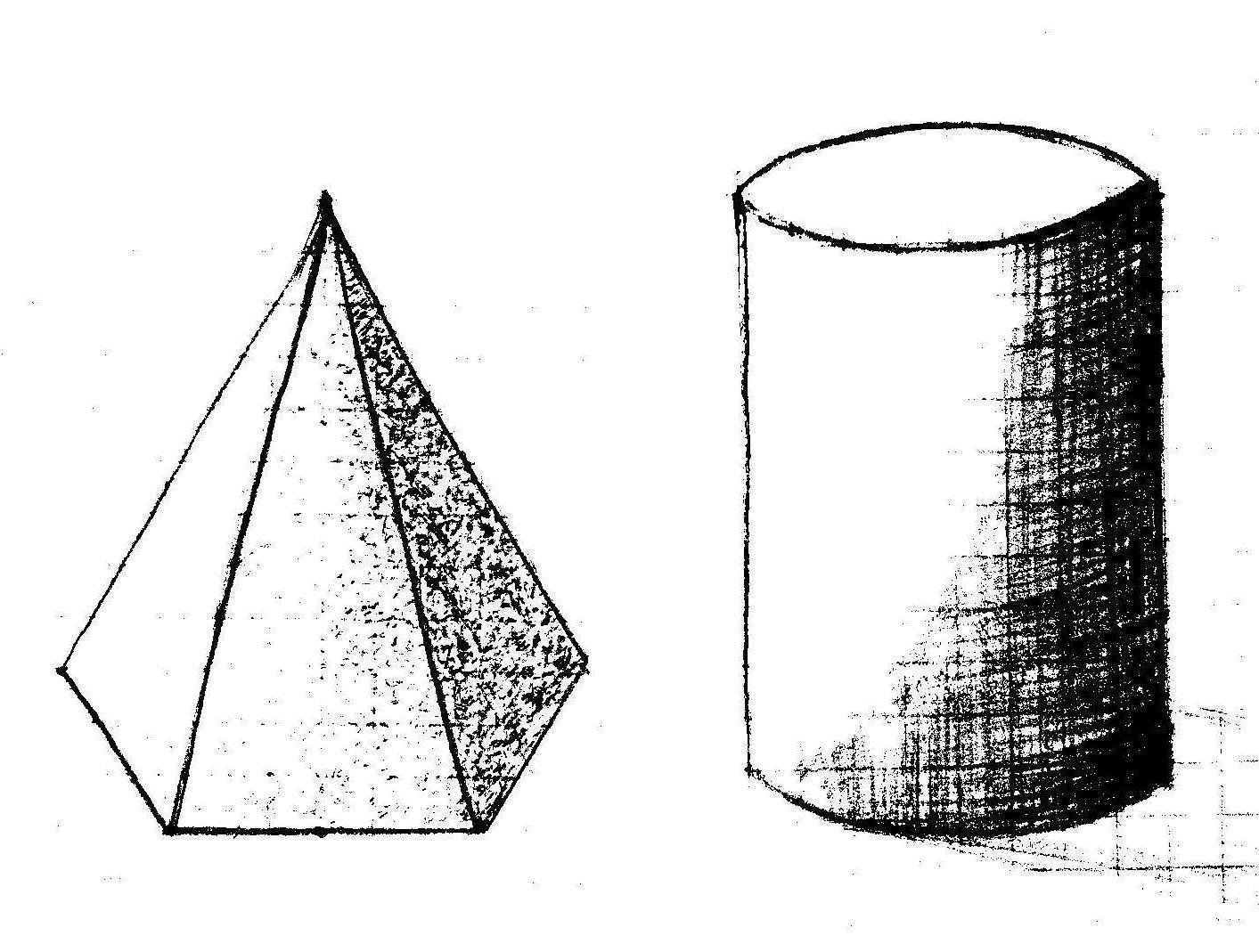 параллелепипед пирамида конус