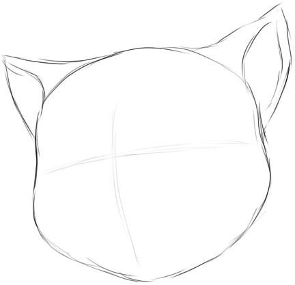 Нарисовать Анжелу кошку поэтапно карандашом для начинающих