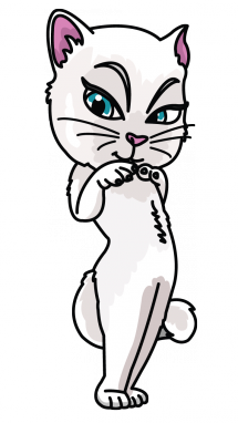 Рисунки для срисовки раскраски Анжела