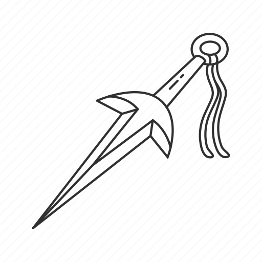 Кунай Минато эскиз