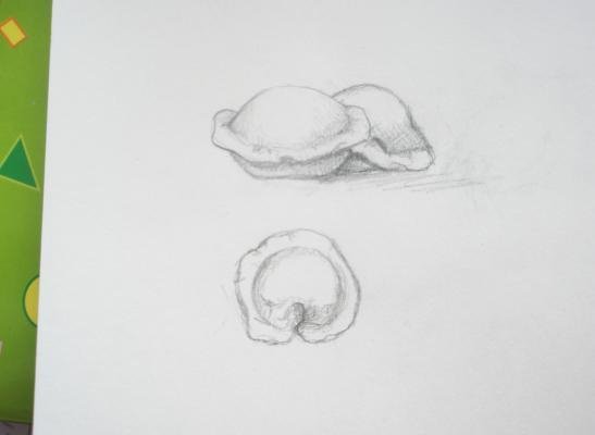 Пельмени нарисованные