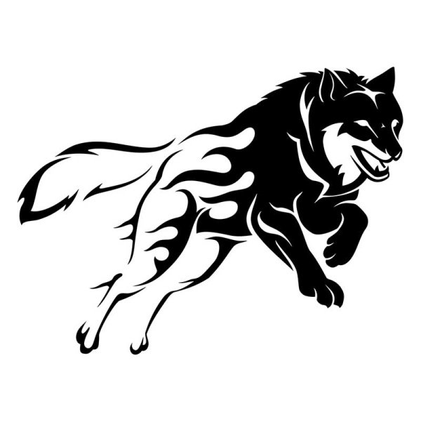 Векторные изображения Волков