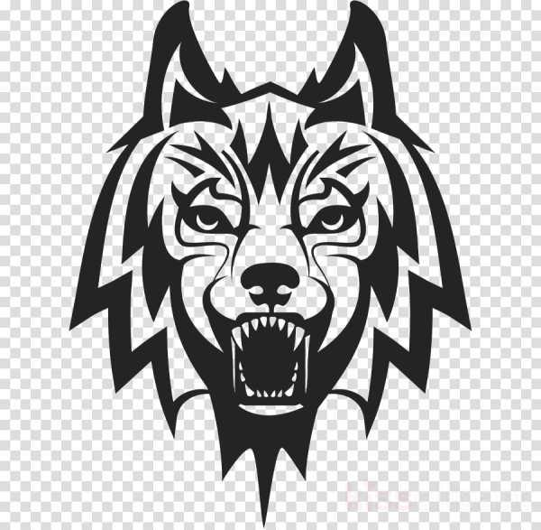 Тату трайбл волк