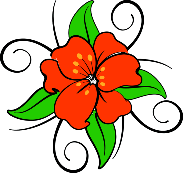 Векторные цветы