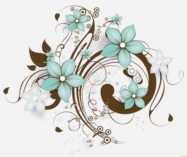 Цветочный узор