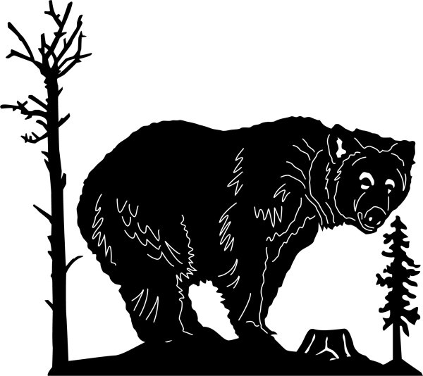 Очертание медведя