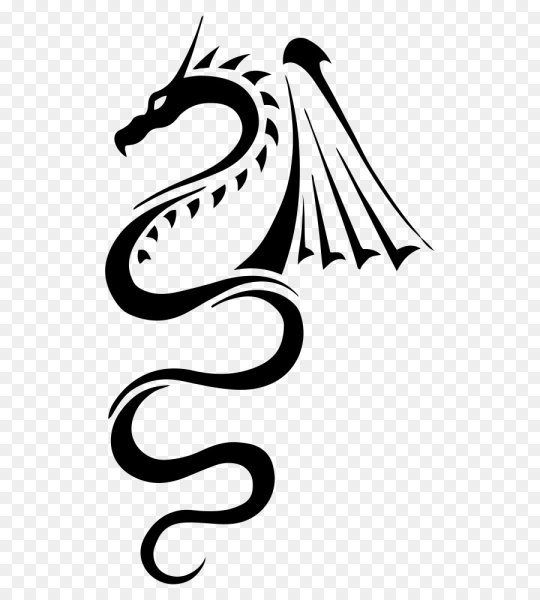 Дракон стилизация