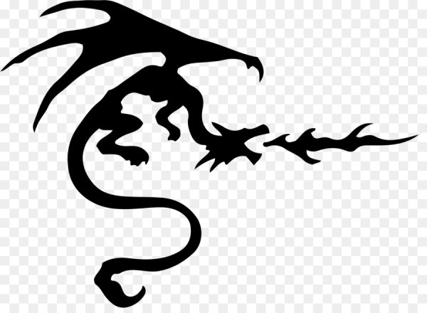 Векторное изображение дракона