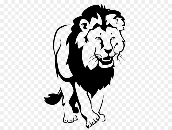 Трафарет Льва