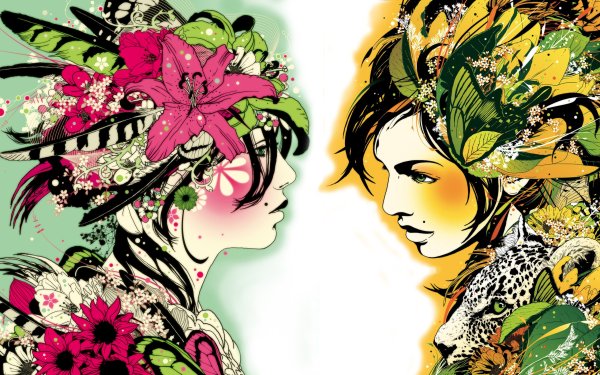 Стилизованная иллюстрация