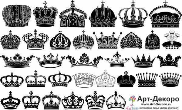 Стилизованные короны