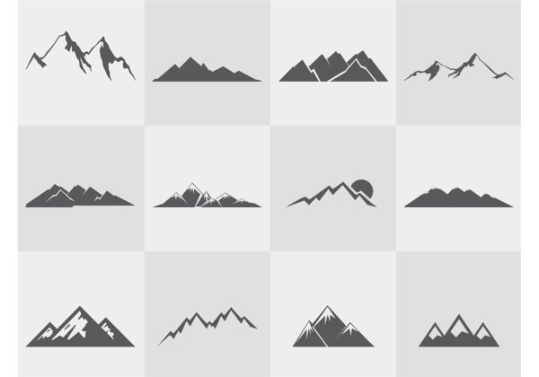 Горы вектор