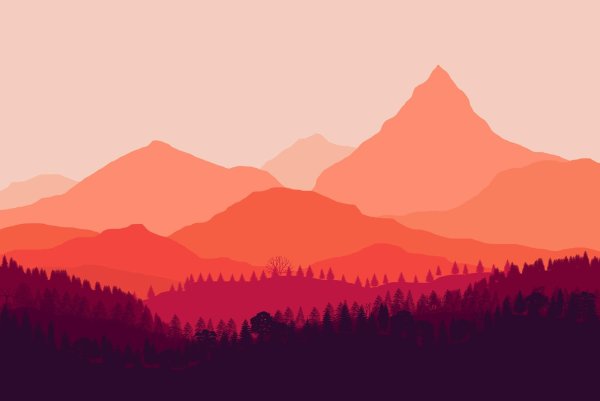 Горы очертания