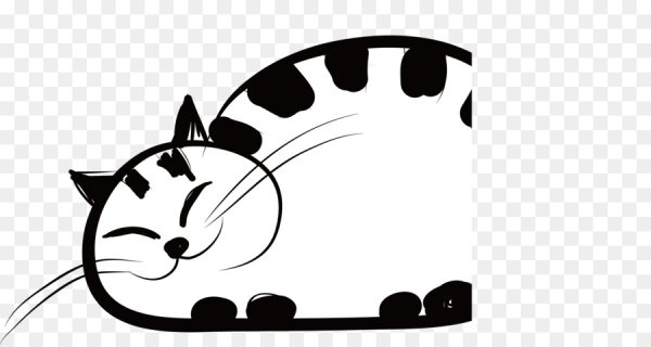 Кошка векторный клипарт