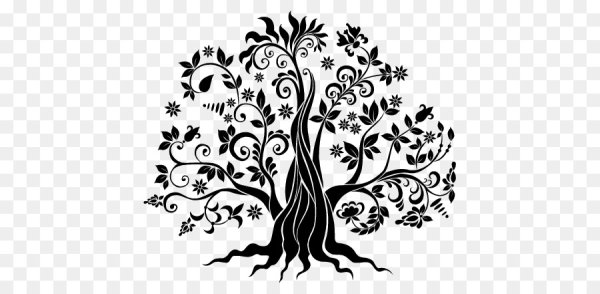 Стилизованные деревья