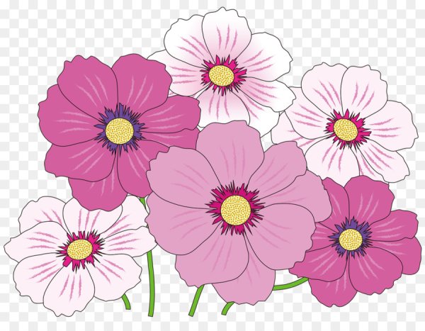 Векторные цветы