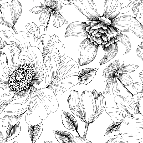 Цветы Графика