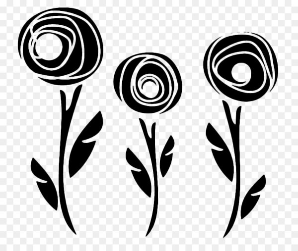 Стилизованное изображение цветов