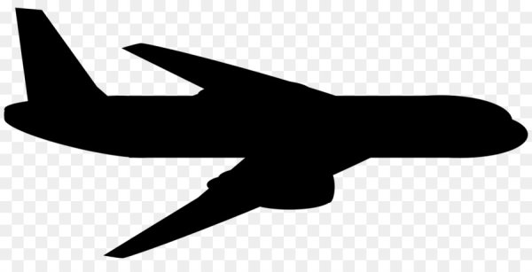 Силуэт самолета