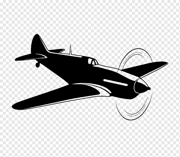 Силуэты самолетов второй мировой