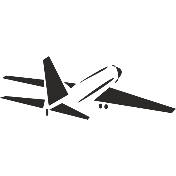 Силуэт самолета