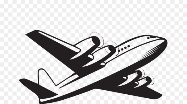 Самолет стилизованный