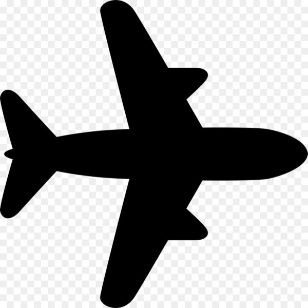 Силуэт самолета