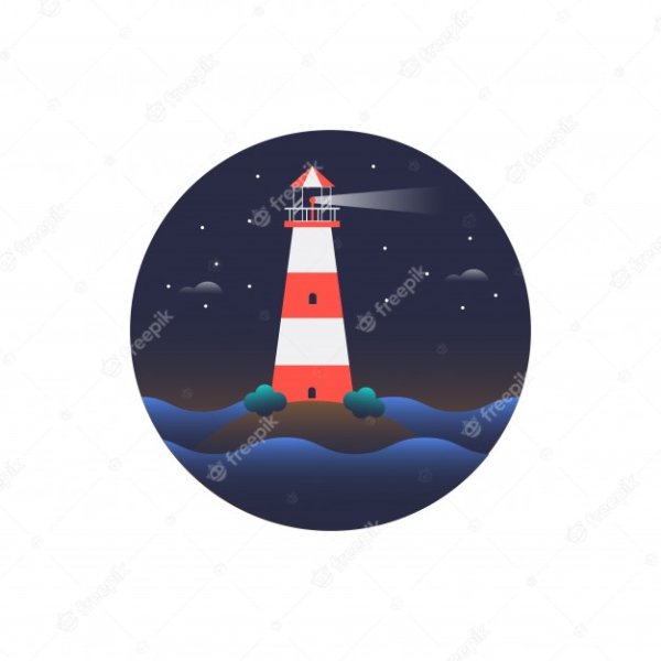 Маяк вектор