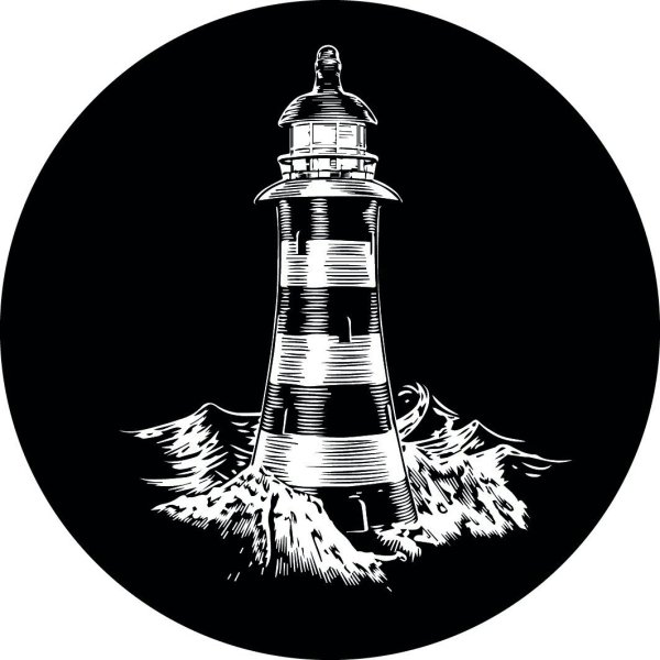 Маяк гравюра