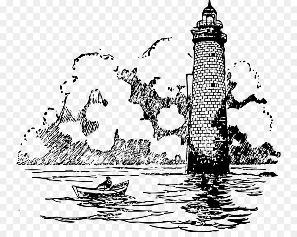 Маяк в графике