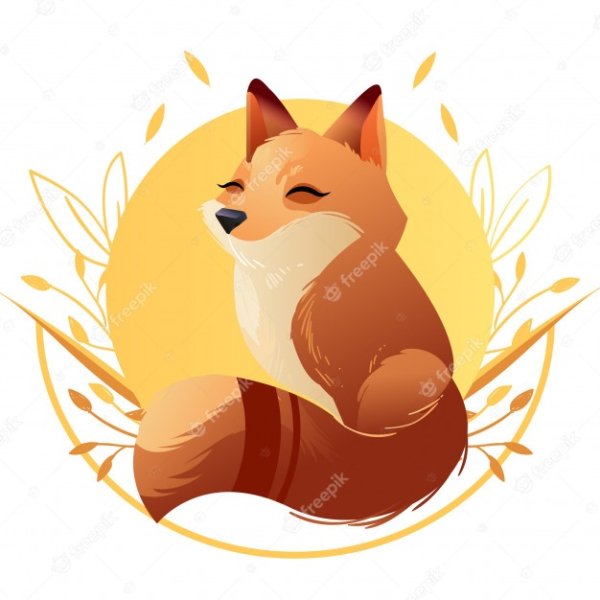 Лиса вектор