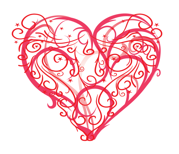 Стилизованное сердце
