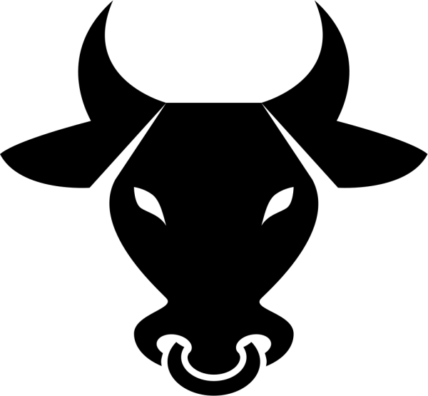 Стилизованная голова быка