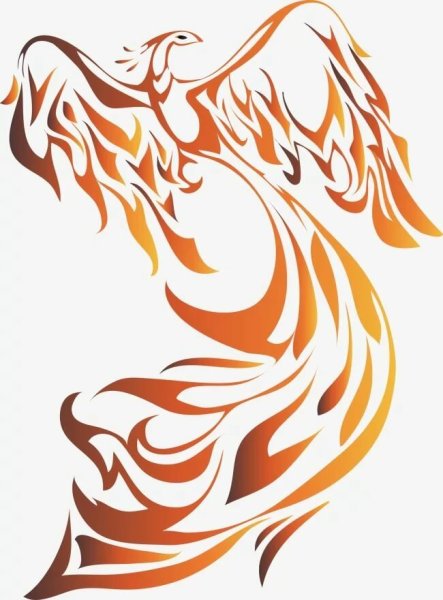 Феникс стилизованный