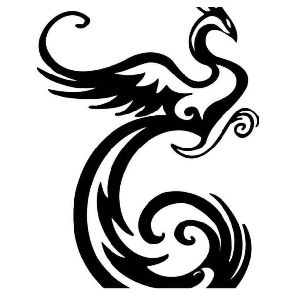 Силуэт Жар птицы