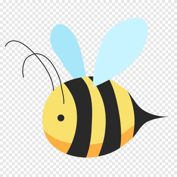 Пчела без фона