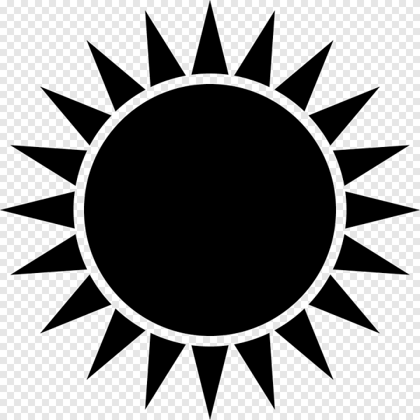 Солнце силуэт