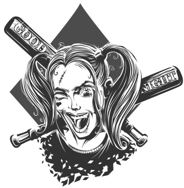 Харли Квинн вектор